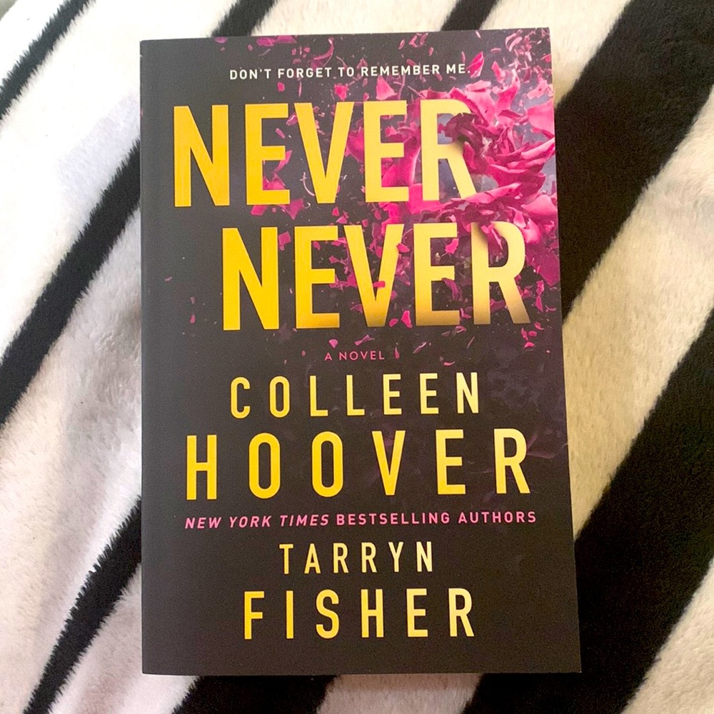 Brand New COLLEEN HOOVER “Never Never” Novel